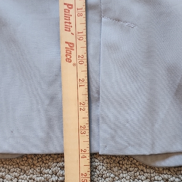 Zara Classic Lined Women's Gray Blazer with Single Button Closure Size 10 - Picture 8 of 8